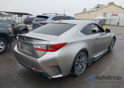 2016 Lexus Rc 350 из США, поврежденный, VIN JTHHE5BCXG5012080